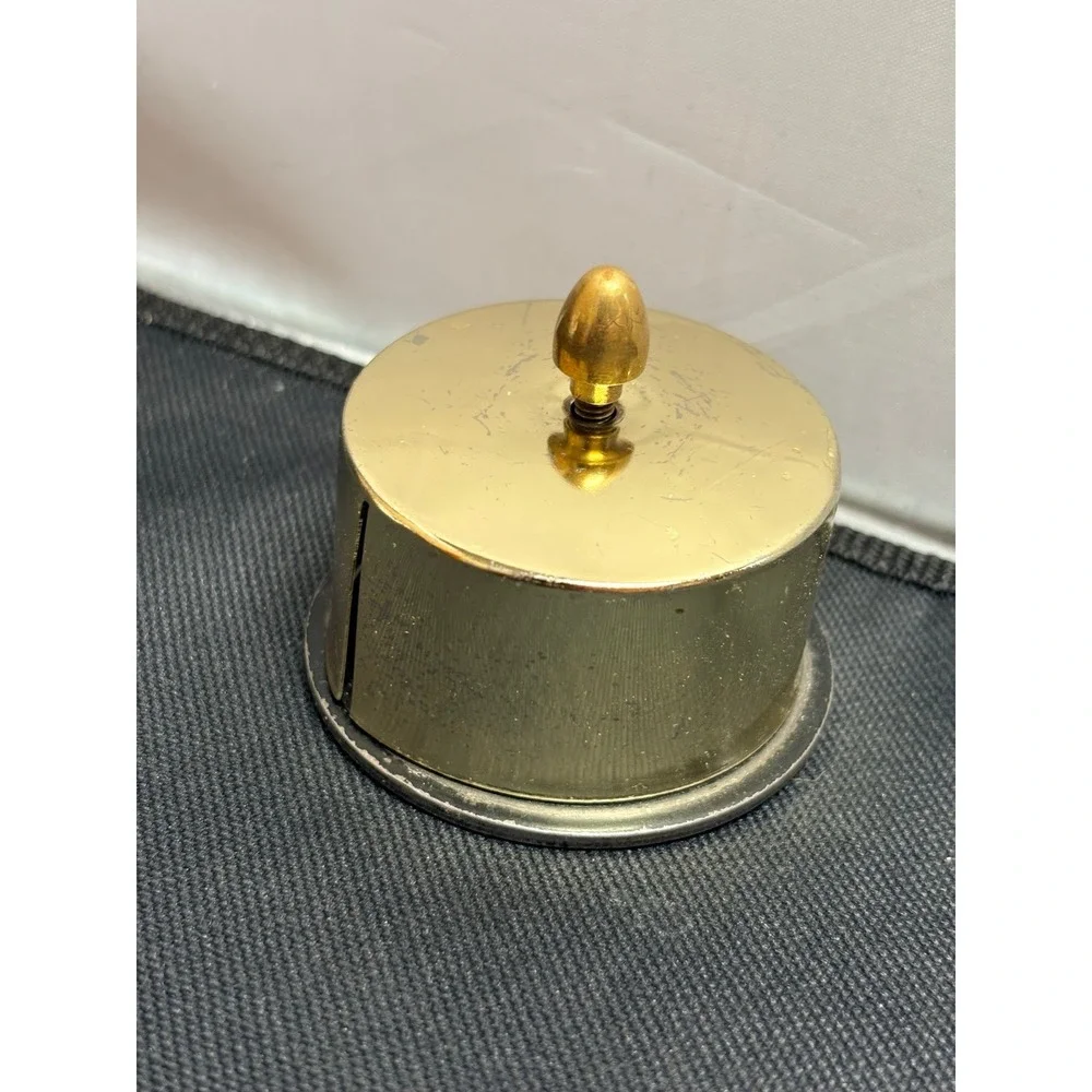 Vintage Brass Stamp Holder
